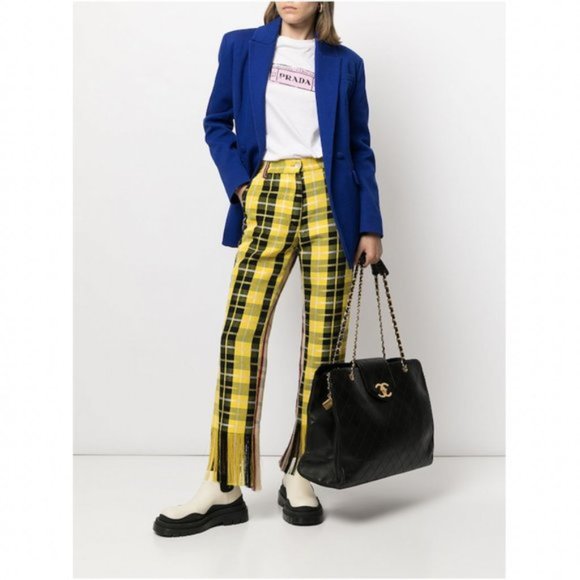 Chanel Vintage Lambskin Supermodel XL Weekender Bag - Picture 8 of 11